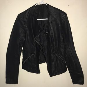 Hollister Leather Jacket